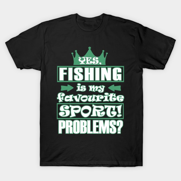 Fishing Fishing Fish Nature Hobby Carp Fishing T-Shirt by FindYourFavouriteDesign